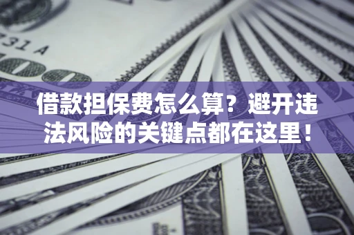 北京借款担保费怎么算？避开违法风险的关键点都在这里！
