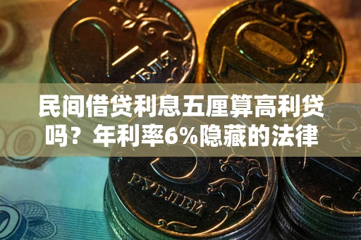 北京民间借贷利息五厘算高利贷吗？年利率6%隐藏的法律风险全解析