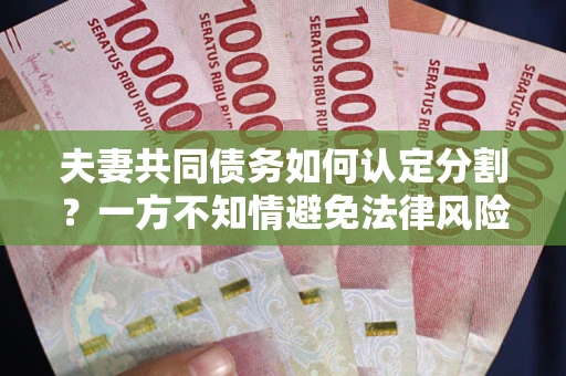 北京夫妻共同债务如何认定分割？一方不知情避免法律风险必看！